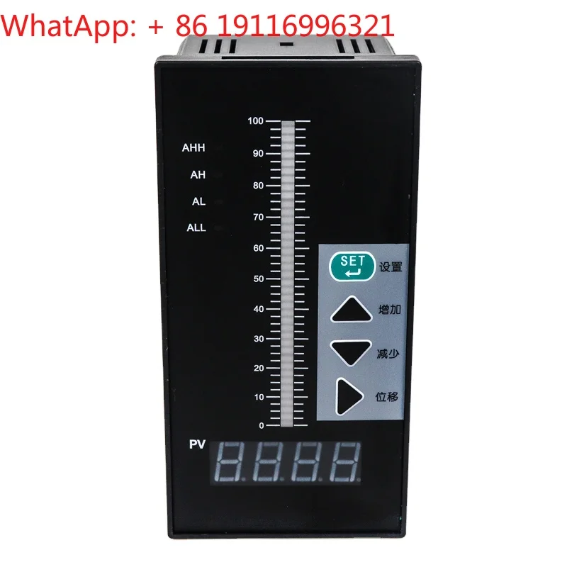 Automatic Level Indicator Water Level Tank Controller 4-20mAh RS485 Light Emitting Diode Display Lamp Post Strap