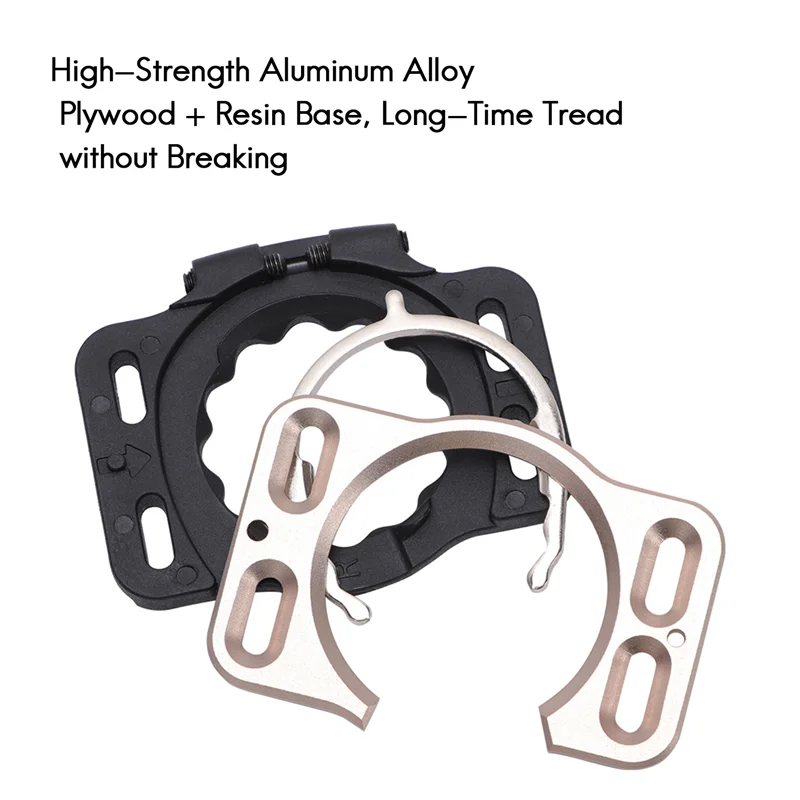 New 1 Pair Quick Release Cycling Shoes Cleats Self-Locking Pedal Adapter Converter for SpeedPlay Zero Series