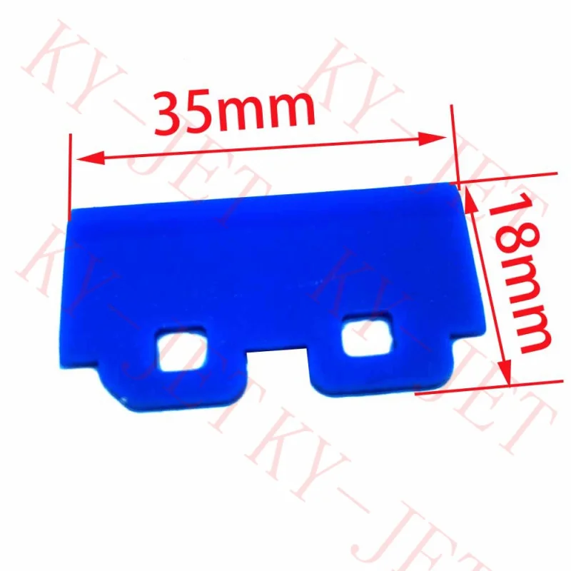 Blue Wiper Blade for Epson Mimaki, JV33, CJV30, JV150, JV300, DX5, DX7, Roland, Mutoh Printer Printhead, 10Pcs
