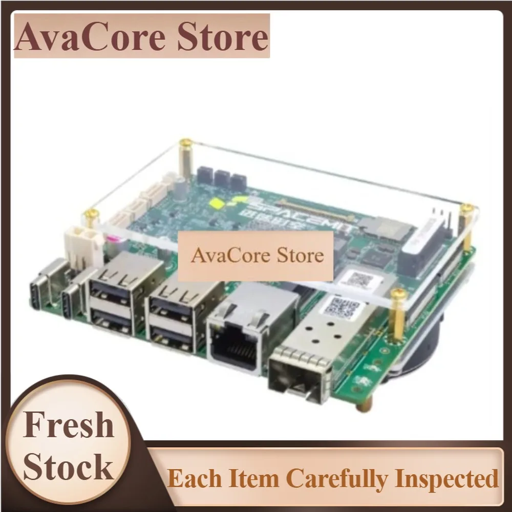 AvaCoreBanana Pi SPACEMIT K3 AI SBC, RISC-V Pico-ITX Board, 60TOPS 8GB LPDDR5 For Robotics Edge Computing