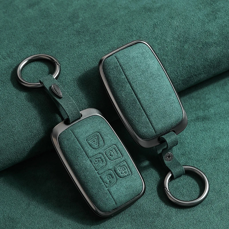 Zinc Alloy Car Remote Key Case Cover Shell for Land Rover Range Rover Sport Evoque Discovery 3 4 5 Jaguar XE XF XJ F Accessories