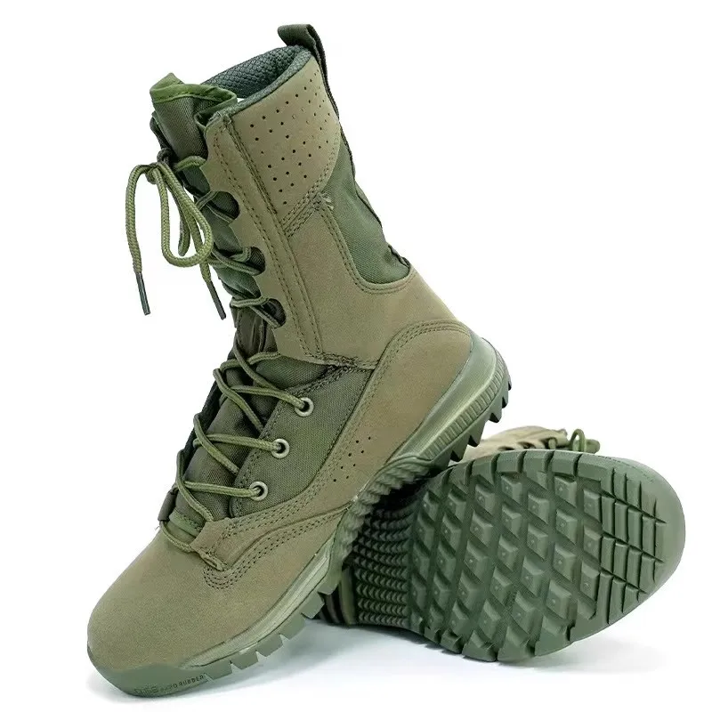 

Men's Seasonal Breathable Desert Hiking Boots Women's High Top Outdoor Hiking Boots Aluminum Fishing Boots Hiking Boots