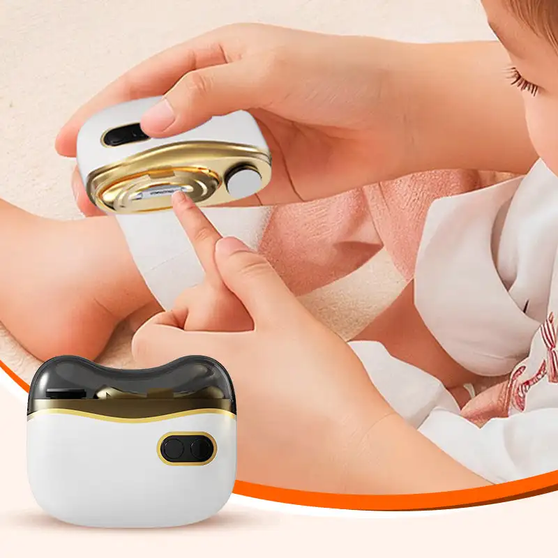 Electric Nail Clipper, Portable Automatic Grinder & Trimmerfor Baby & Elderly, Child-Safe Home Nail Care Tool