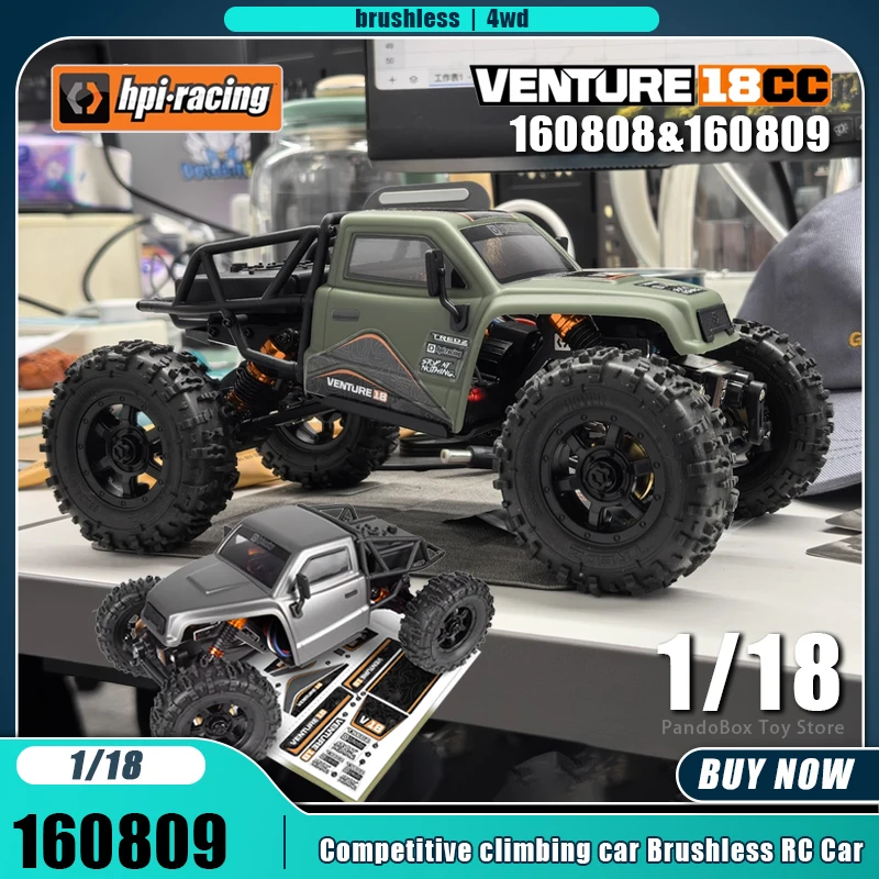 HPIレーシング RCカー 1:18 HPI VENTURE18 CC FLUX Rc Car 4wd Competition Offroad Climbing
