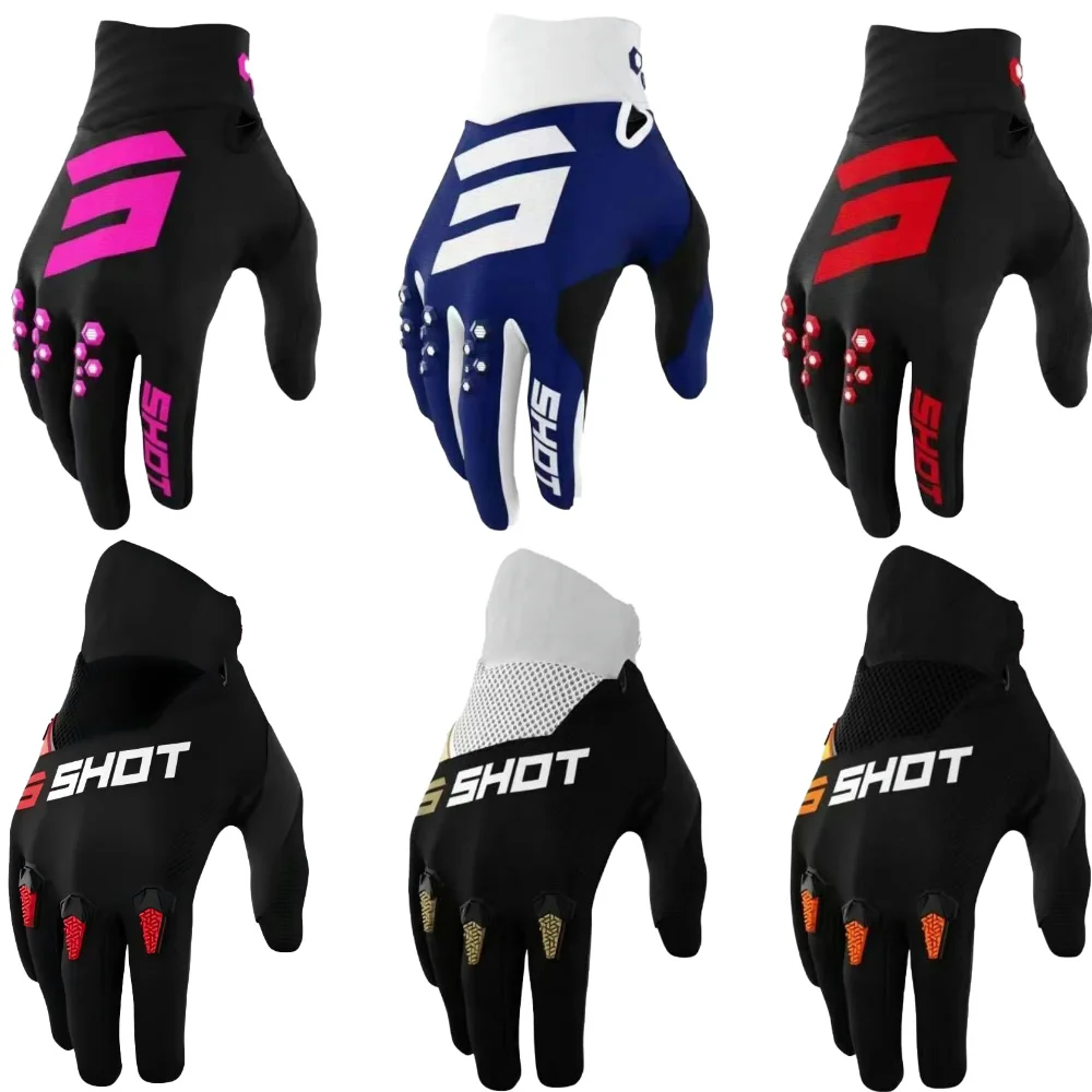 2024 SHOT motorcycle gloves, off-road,downhill mountain bike DH MX MTB motorcycle gloves, men's and women's gloves accessories