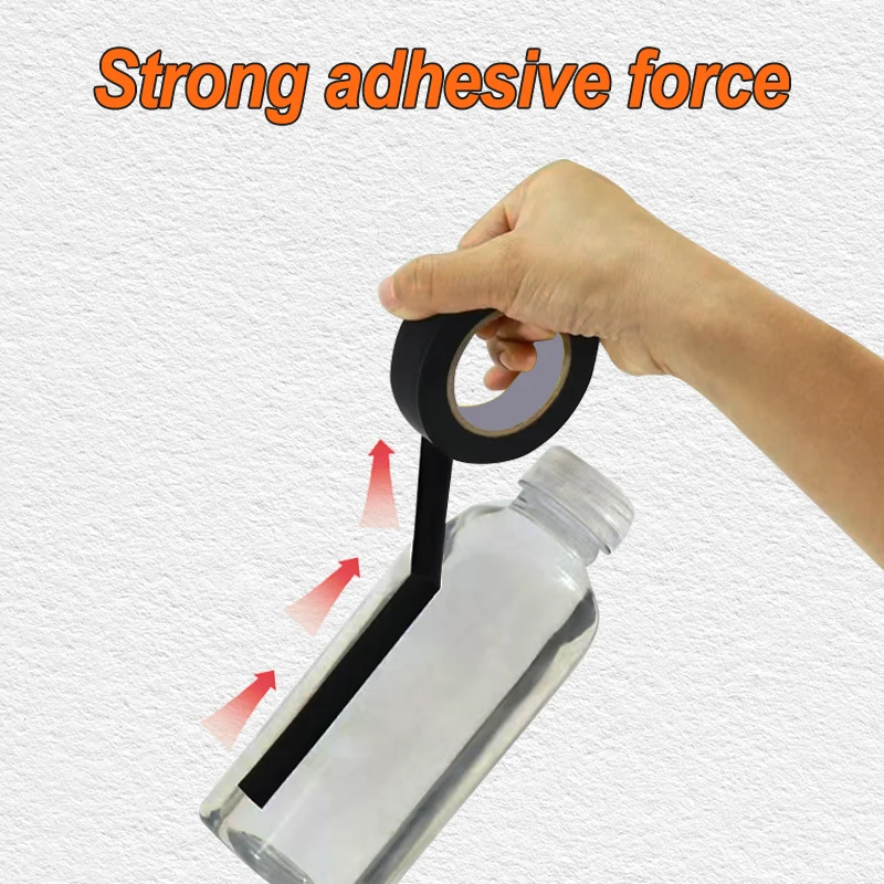 Nastro elettrico nero: sigillante adesivo isolante resistente alle alte temperature, adatto per uso in officina e tempo esterno