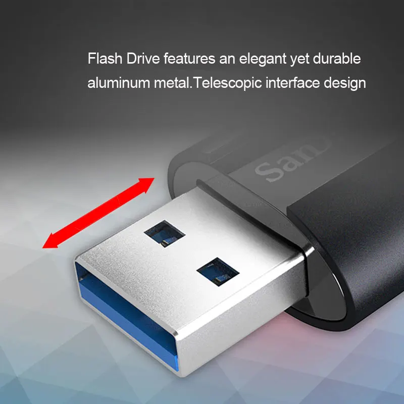 SanDisk Extreme PRO USB 3.2 Gen 1 Solid State Flash Drive 128GB 256GB Pen Drive Pendrive Memory Usb Stick Write Speed up to 380M