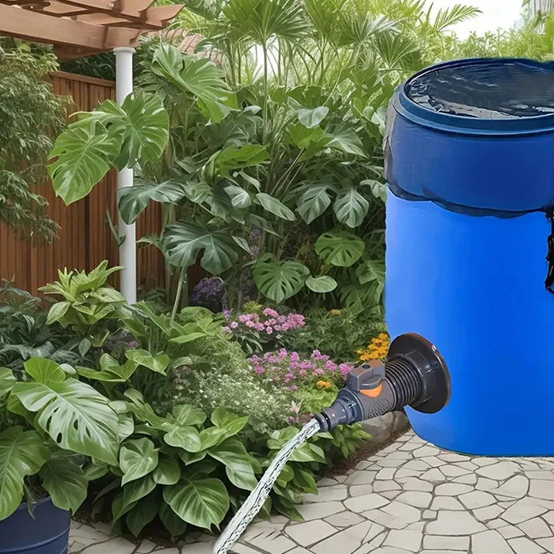 موصل خزان المياه ست نقاط مع صمام التبديل لتوصيل أنابيب الري في الحديقة