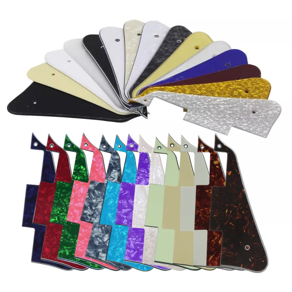 FLEOR LP Electric Guitar Pickguard Scratch Plate For LP Guitar Parts, 28 Colors Choose