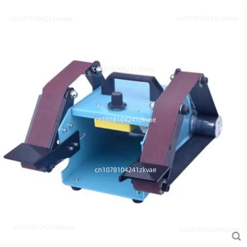 

Small desktop double-shaft sanding belt machine, micro double-head sander, polishing and sharpening tool 950W