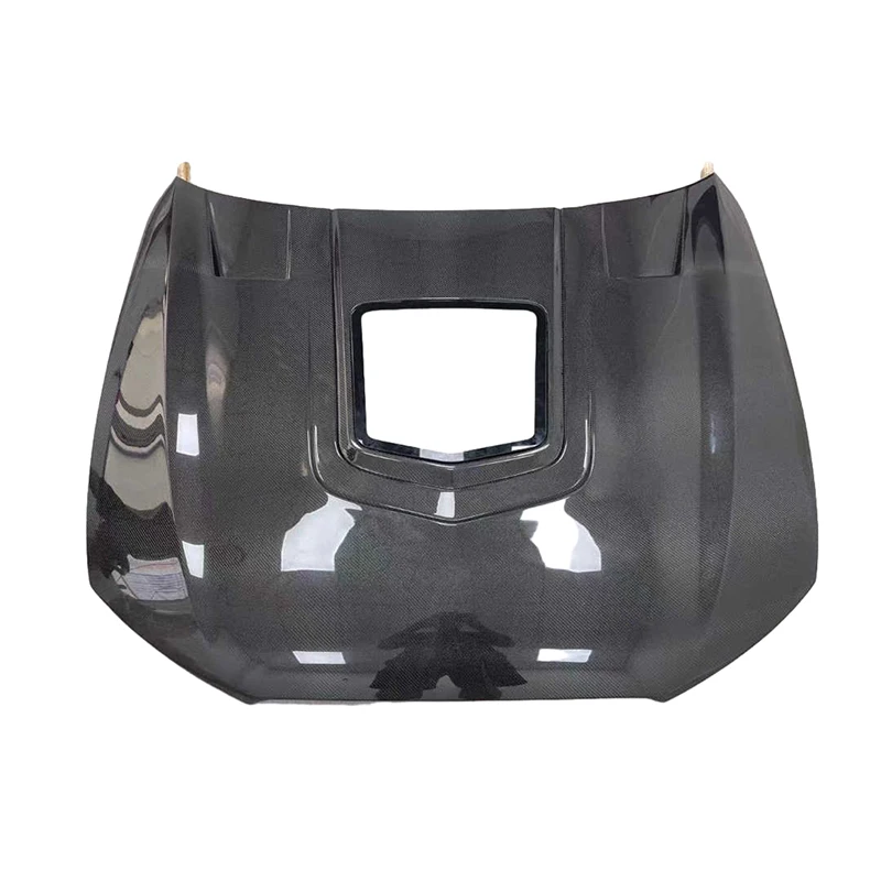 IMP Style Carbon Fiber Fibre Clear Front Hood Engine Bonnet Body Kit Fits For audis RS6 2012-2018