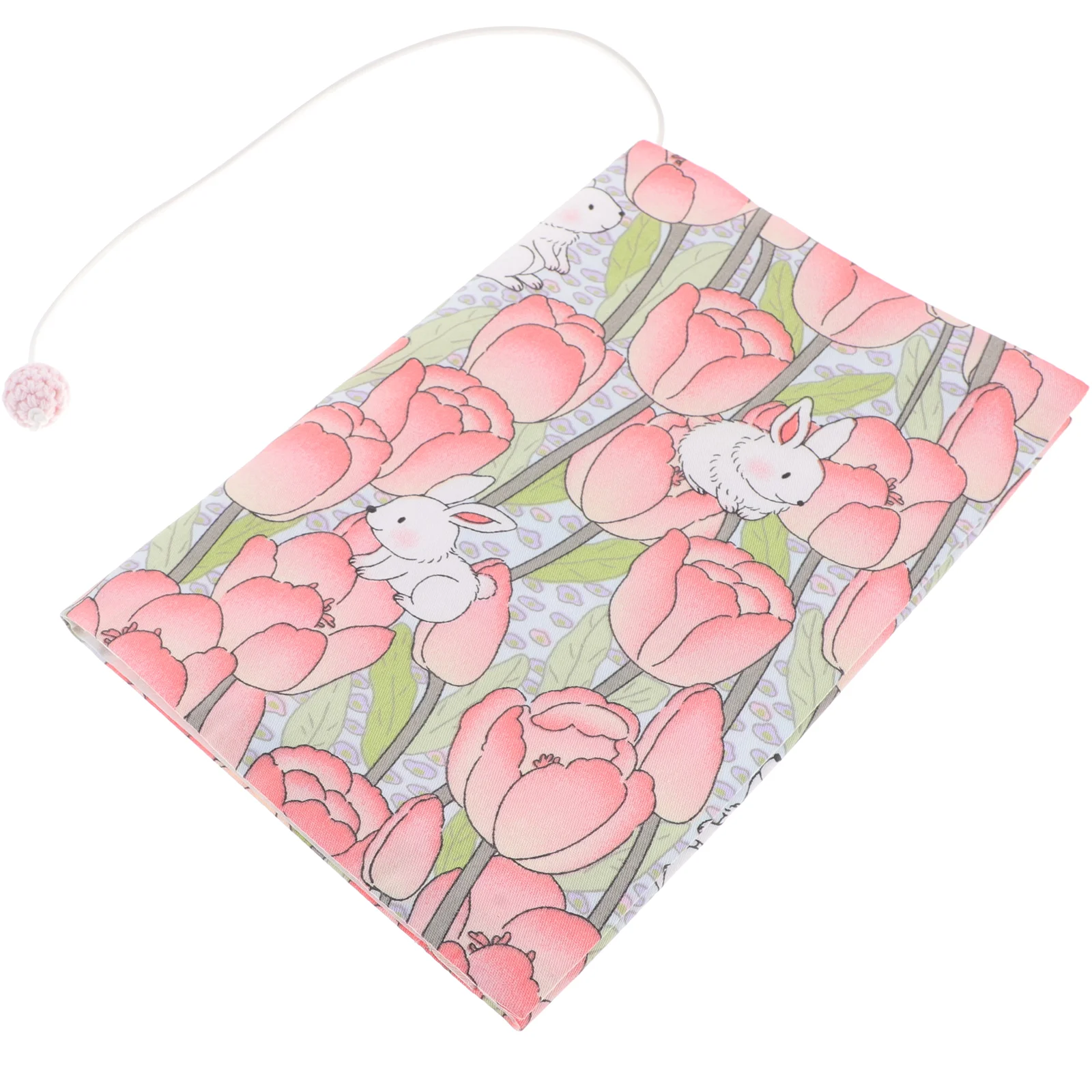 A5 Cloth Book Bible Gifts Reusable Handmade Book Sleeve Adjustable Book Protector For Notebook Hand Account Book