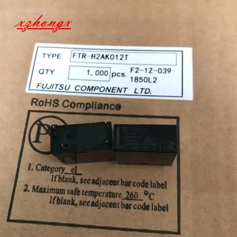 New original relay H2AK012T 12VDC 4 pin