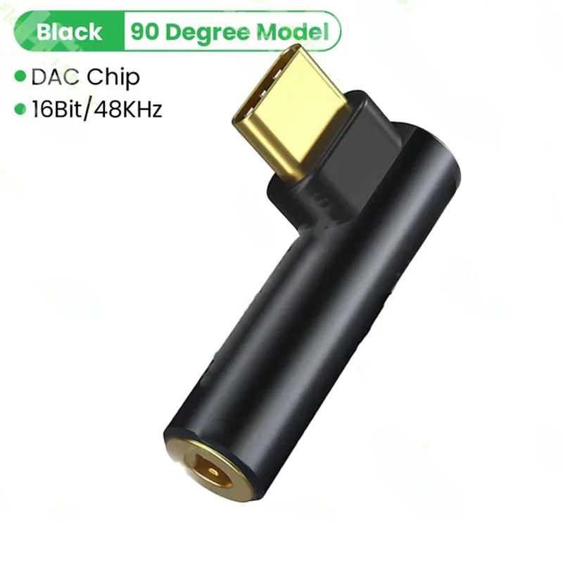 Elbow USB Type C to 3.5mm HiFi Earphone Adapter 3.5 Jack Headphones AUX Audio Adapter Cable For iPad Pro Samsung Huawei Xiaomi image 2