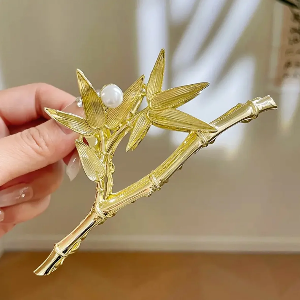 Рисунок 4 - Жемчужный бамбуковый большой зажим