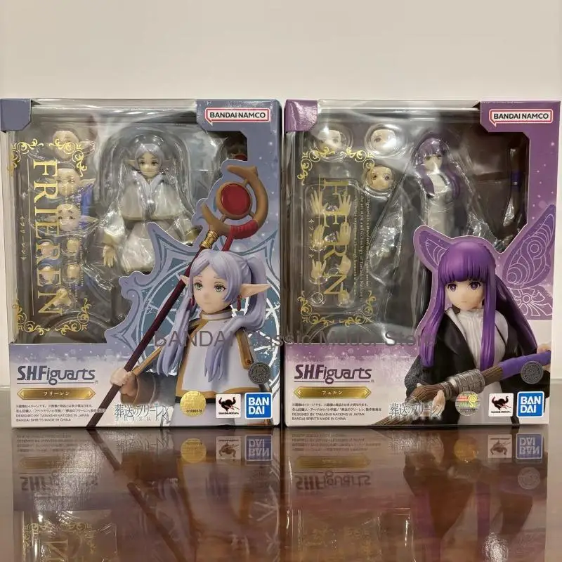 In Magazzino Originale Bandai SHFiguarts SHF Frieren:Beyond Journey's End Frieren Fern Anime Action Figure Giocattoli Ornamento per I Regali