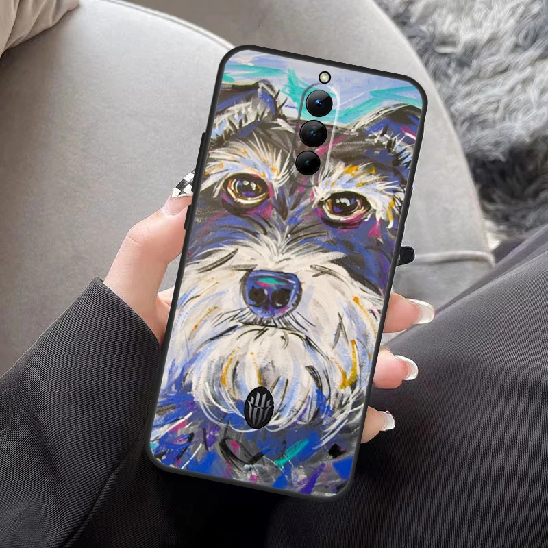 Lovely Dogs Schnauzer Case For ZTE Nubia Red Magic 10 9 8 8S 9S 10S 11 Pro Plus 5G 6R 6 7 6S 7S Pro 10 Air Cover - view 6