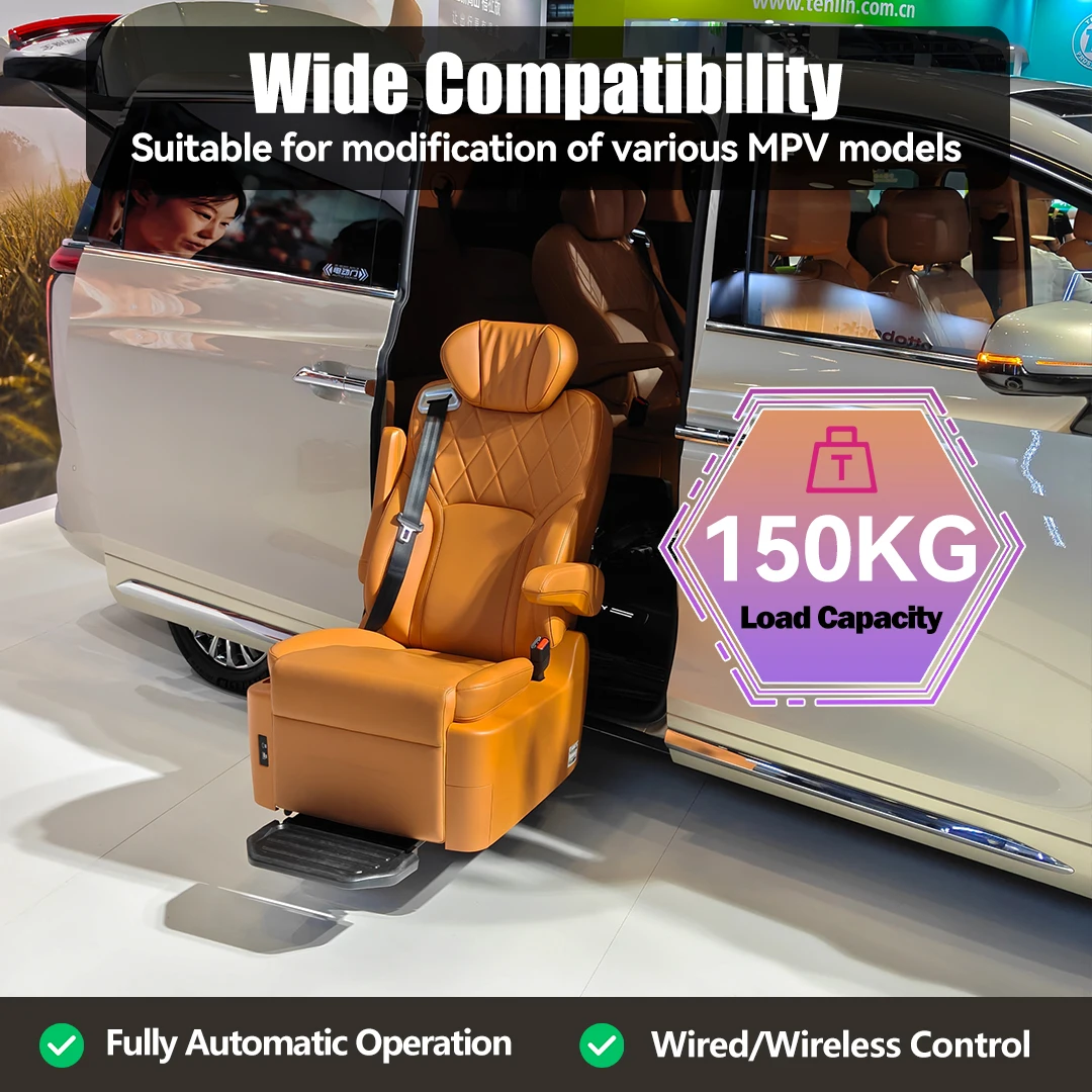 Disabled disabled elderly modified vehicle adjustable swivel lift electric car seat