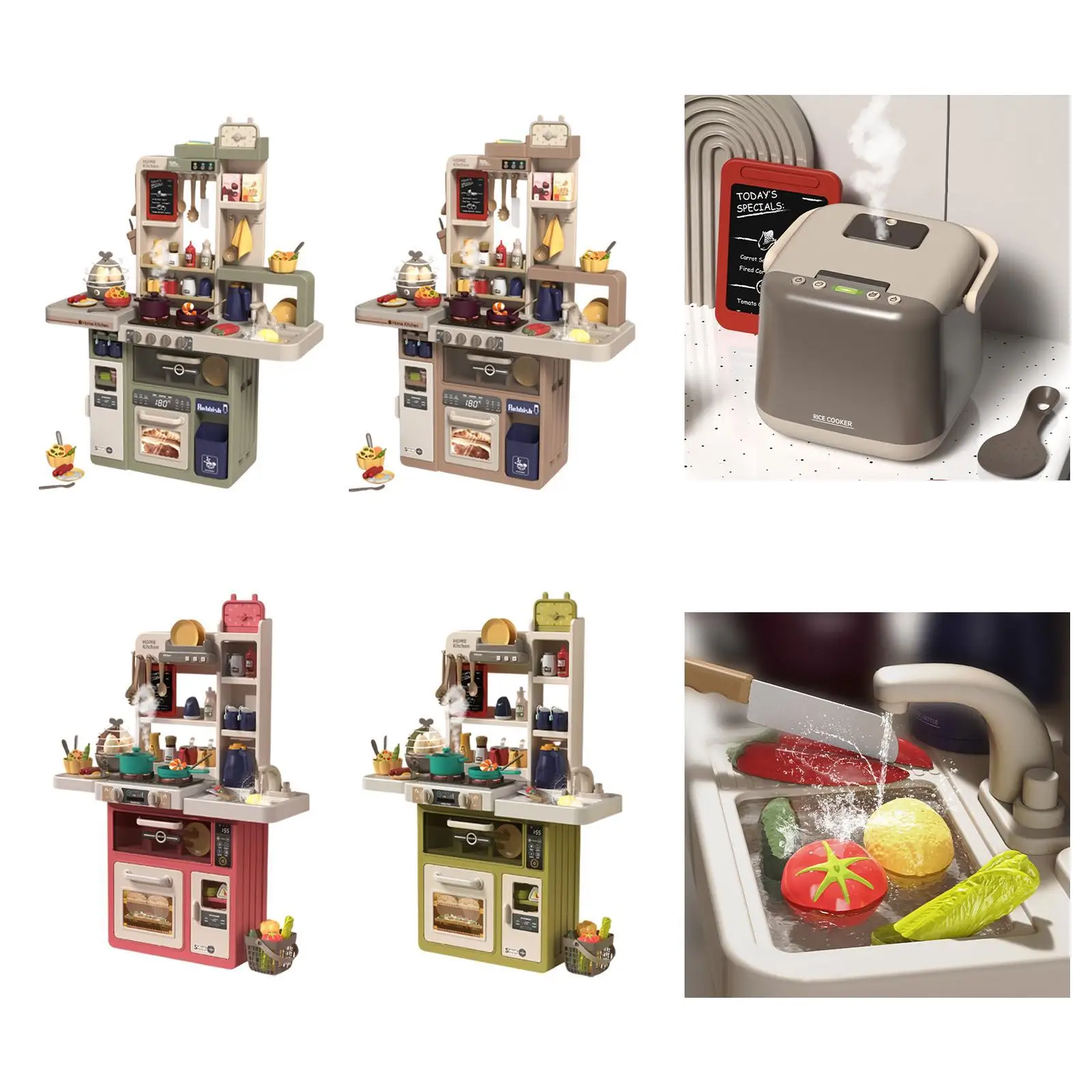 Kinder spielen Küche Set Küche Spielset Kinder spielen Haus tragbare Rollenspiel