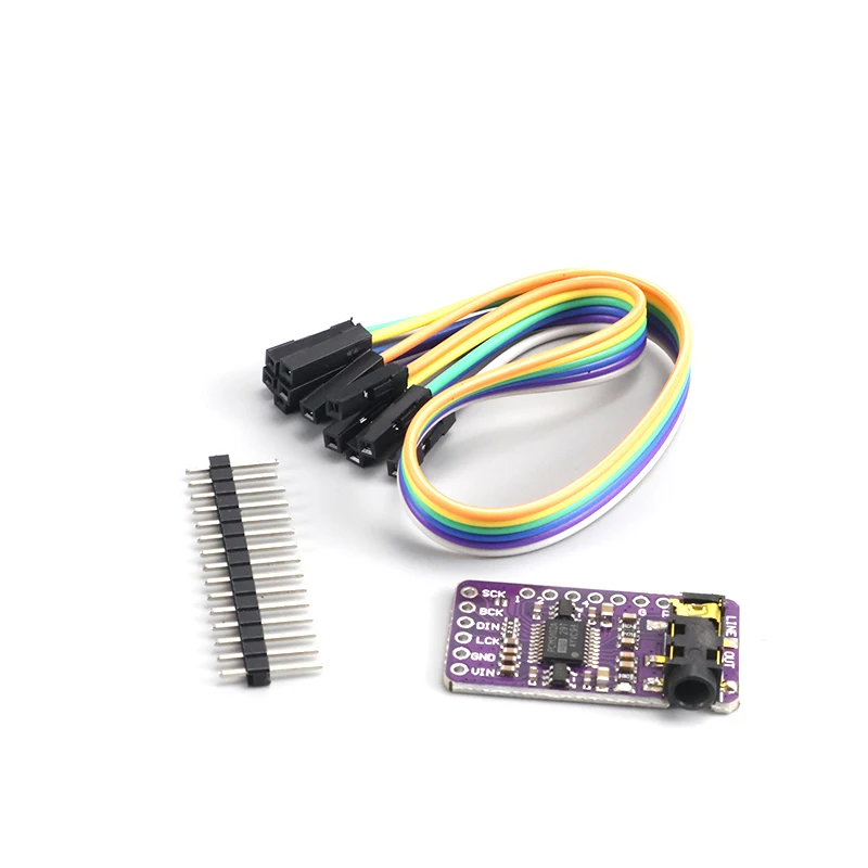 

Outstanding Quality PCM5102A I2S DAC Module for Raspberry Pi, PHAT Format Digital Audio Board, Hi-Fi Sound Upgrade Replacement