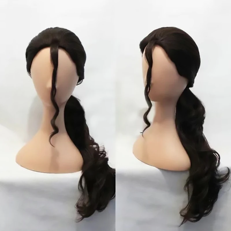 

Anime Bleach The 8th Division Captain Kyoraku Shunsui Cosplay Wig 80cm Long Black Heat-resistant Fiber Hair For Halloween