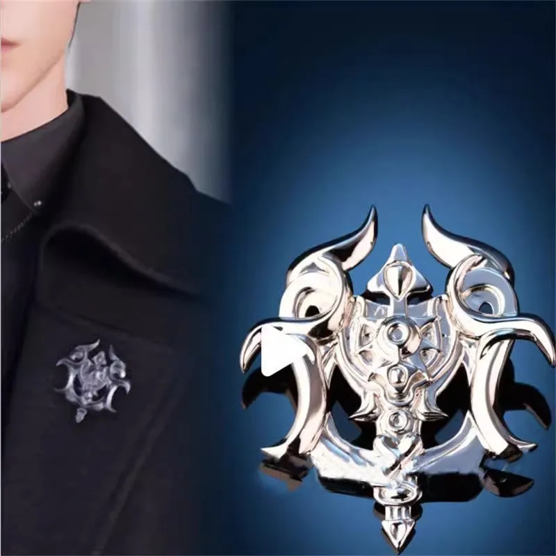 

Anime Metal Badge Love and Deepspace Zayne Pin Brooch Accessories