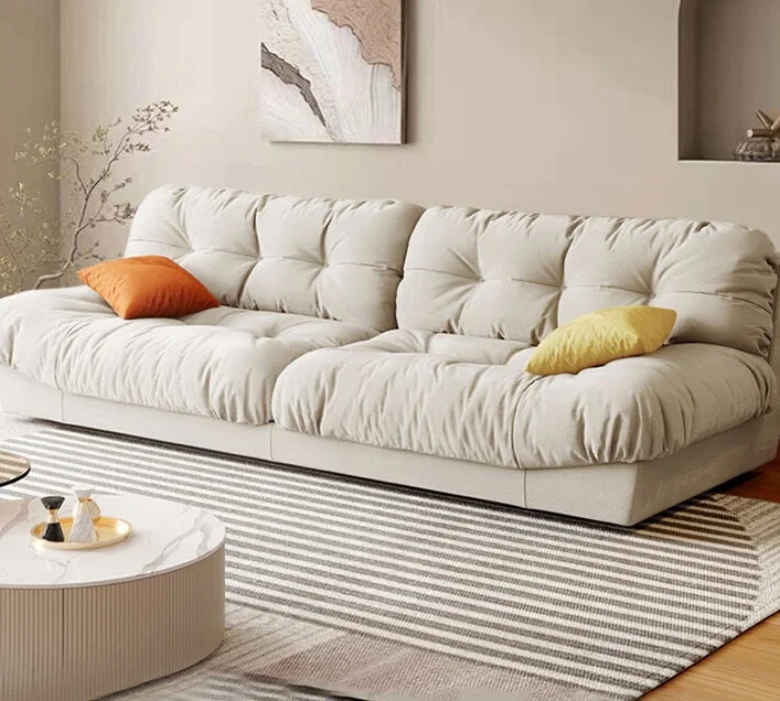 

Minimalism and luxury technology fabrics Yunduo sofa living room small apartment modern and simple