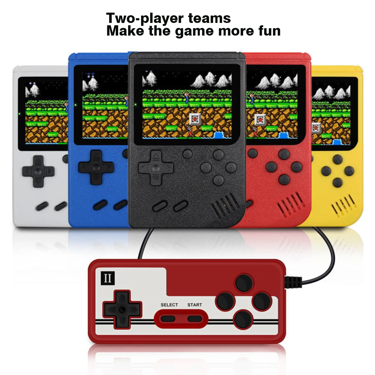 400-In-1 Handheld Mini Game Console, Retro Klassieke Arcade Leuke Tijd Voor Kinderen