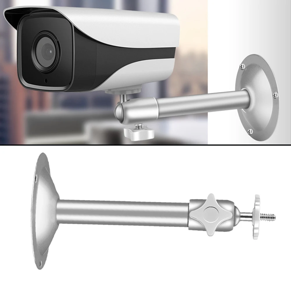 

1 шт. Регулируемый настенный кронштейн из нержавеющей стали для камеры/проектора, крепление-держатель, монтажный инструмент, запчасти