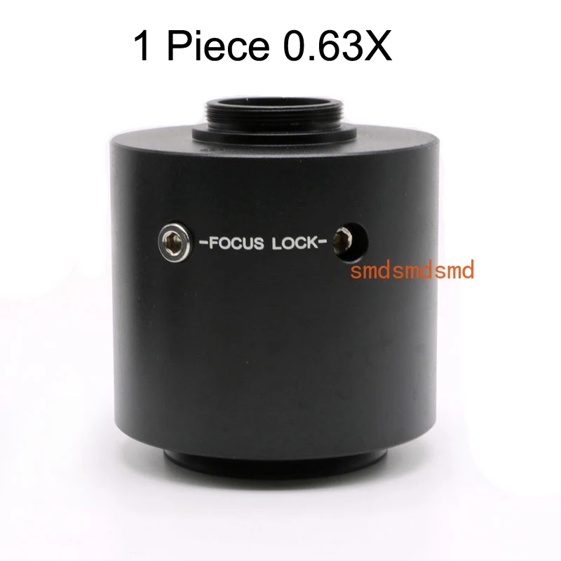 1X 0.35X 0.5X 0.63X Focusable Microscope C mount Adapter Trinocular Reduce Lens CCD Camera Adapter for Olympus Microscope