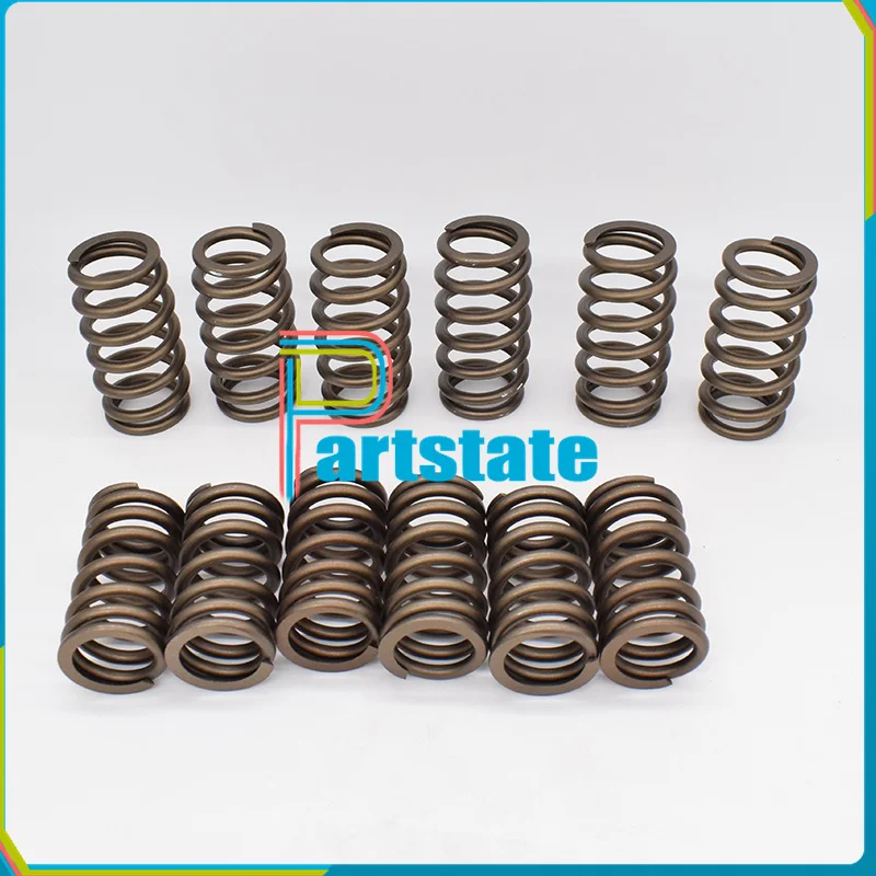 12 molas de válvula altas do rpm do carro dos pces 3916691 apto para o motor 1998 1997 1996 1995 1994 1993 1992 1991-1989 cummins 6bt 5.9l 2500 3500