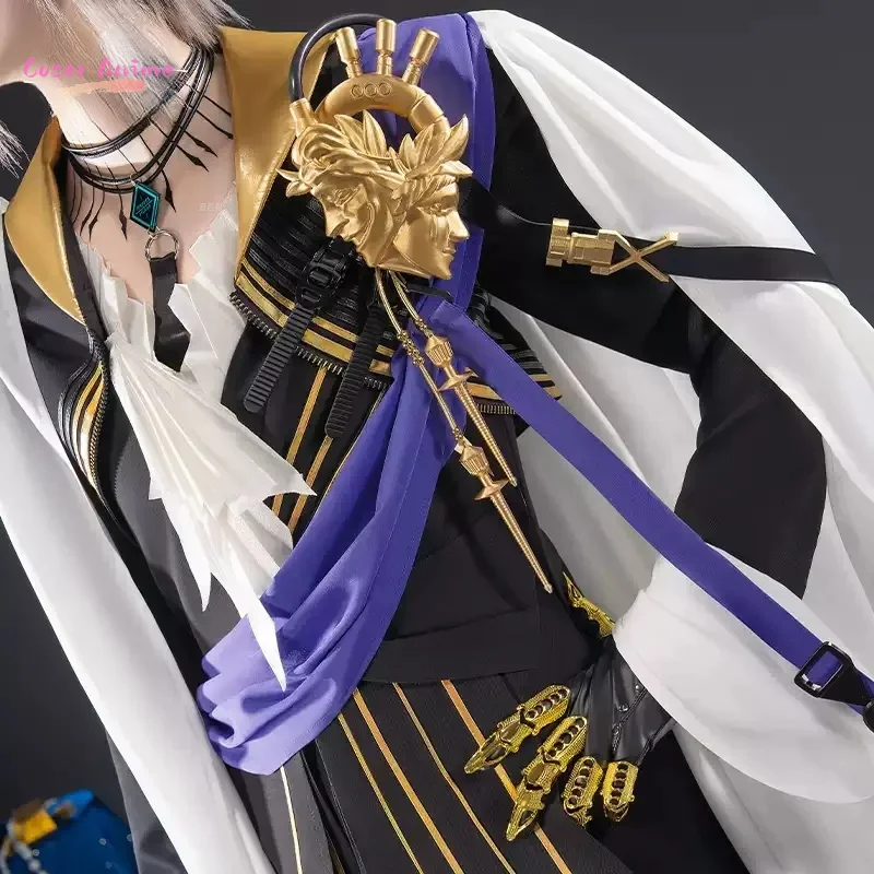 Game Arknights Tragodia Cosplay Costume Uniform Halloween Carnival Party Christmas Play Role Clothes Clothing