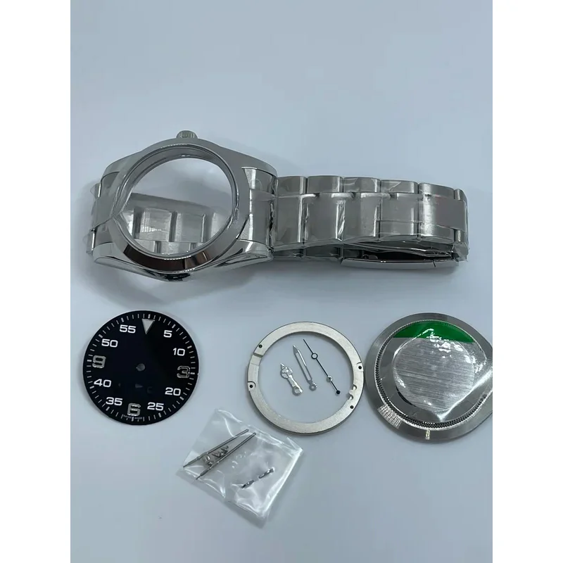 Assembling Mechanical Grid Magnetic Accessories 2824 2836 Movement Watch All Steel Sapphire 41 Air Bar