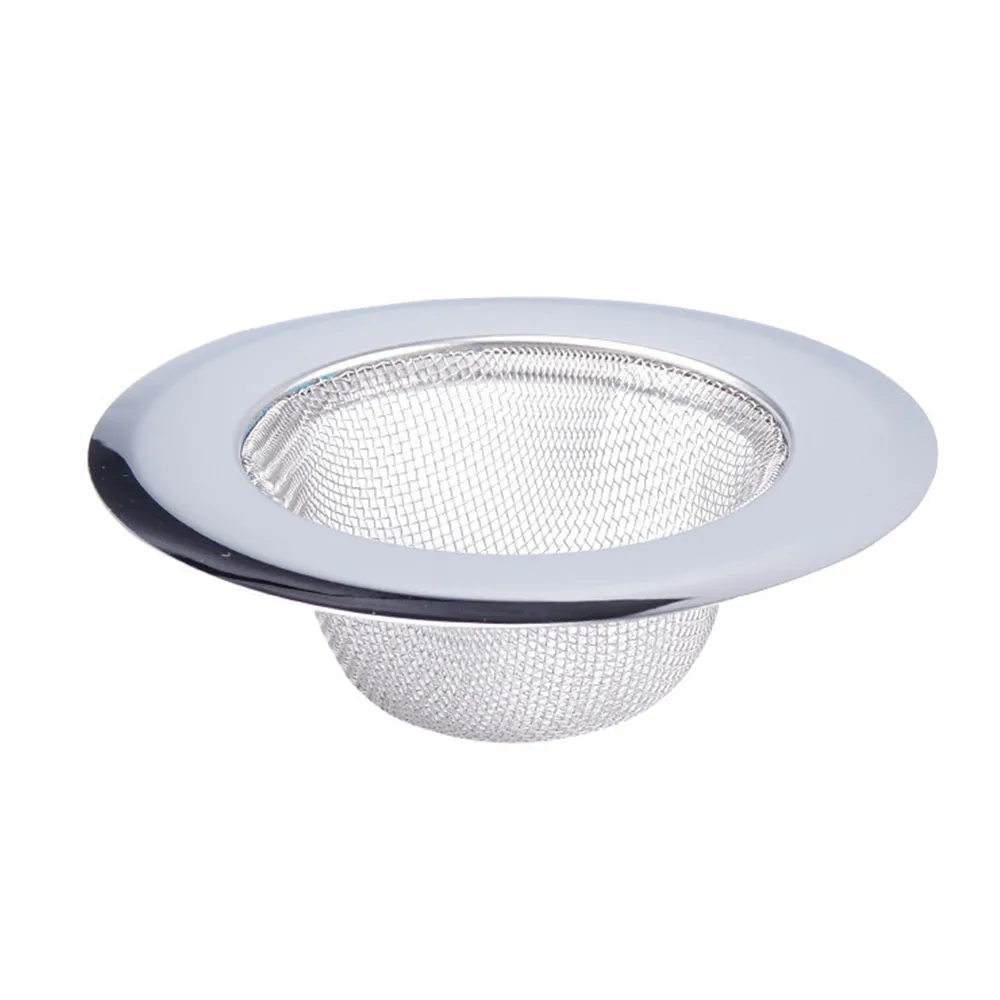 Kitchen Metal Sink Strainer Floor Drain Stainless Steel Bathtub Hair Catcher Stopper Shower Drain Hole Filter Trap