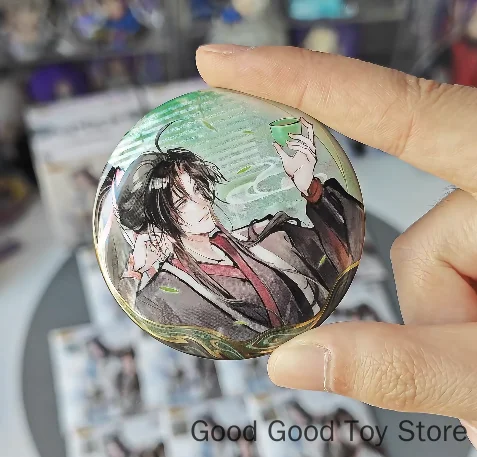 Authentic KAYOU Mo Dao Zu Shi Anime Badge Four Seasons And Qing Model Collect Badge Wei Wuxian Lan Wangji Figure Toy GiftS