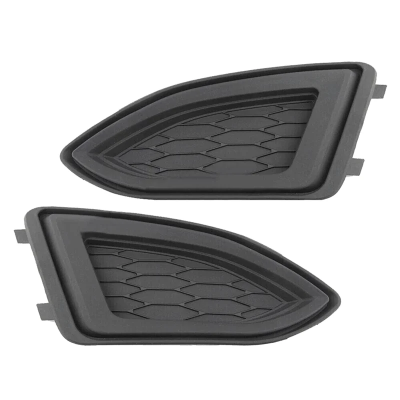 

1Pair Car Front Bumper Fog Light Cover Bezel FT4Z-17B814-AA FT4Z-17B814-AB For Ford Edge 2015-2018 FO1039177FO1038177-A67F