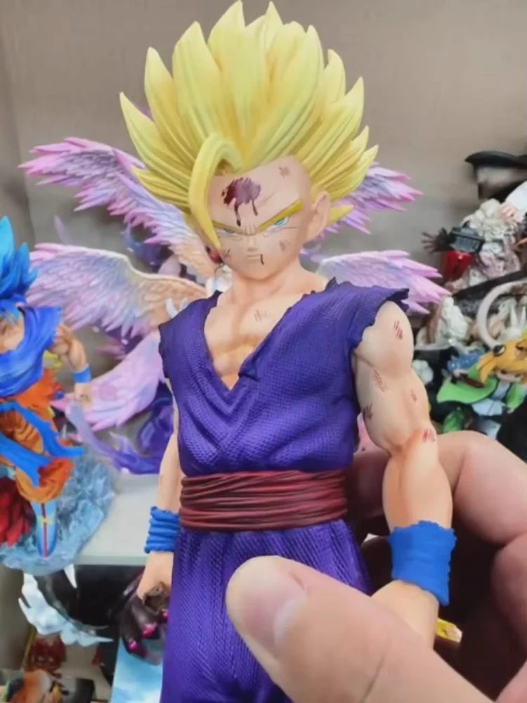 Dragon Ball Figur Son Gohan Actionfiguren Super Saiyajin 2 Gohan Figur PVC Puppe Statue Sammlung Modell Spielzeug Geschenke