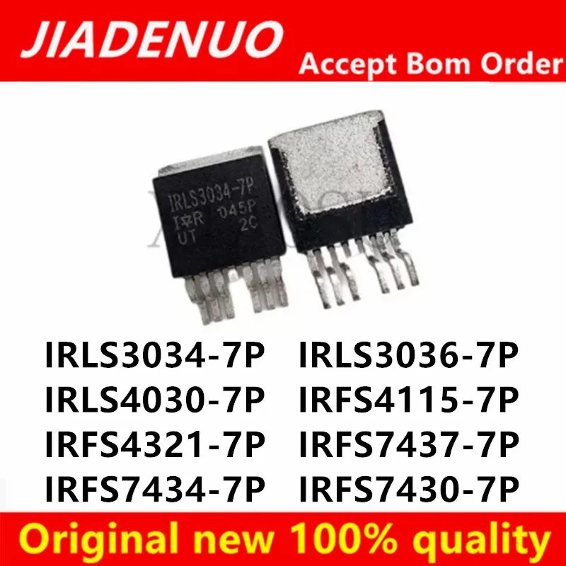 (5piece) 100% New IRFS7434-7P IRLS3034-7P IRLS3036-7P IRLS4030-7P IRFS4115-7P IRFS4321-7P IRFS7437-7P IRFS7430-7P TO263-7