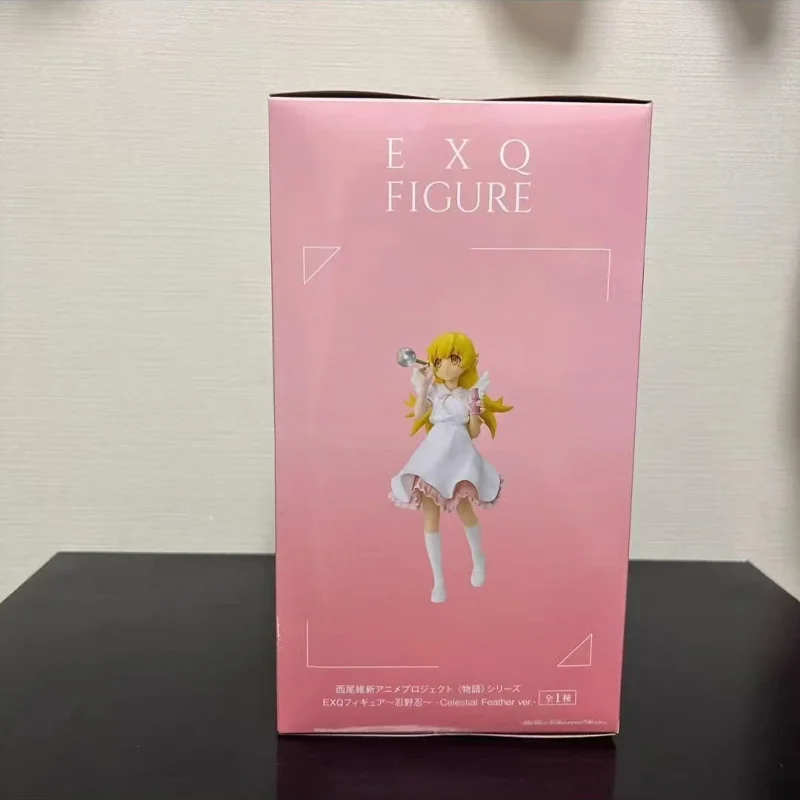 

[Подлинный] Оригинальный Bandai Banpresto Аниме Monogatari Series EXQ Celestial Feather Ver Oshino Shinobu В наличии Фигурка Модель игрушки