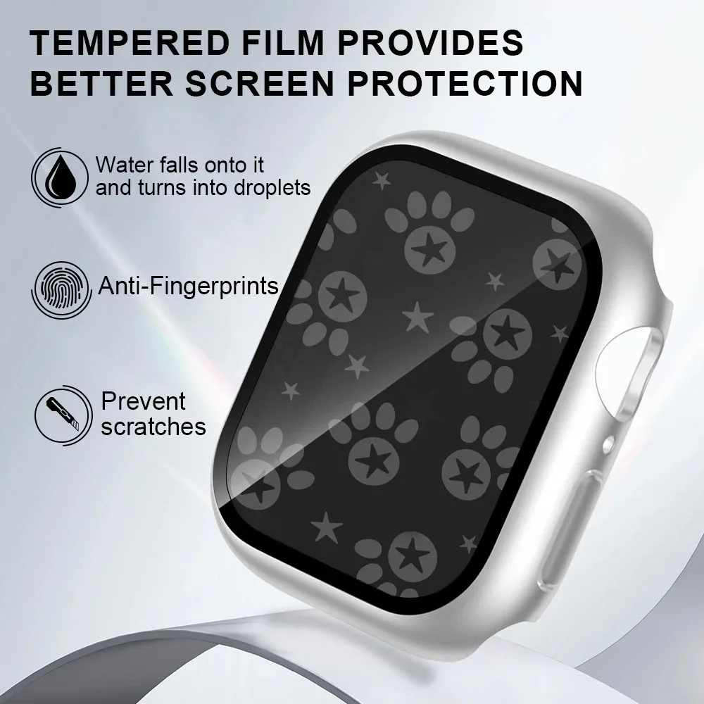 Anti Peep Case for Apple Watch Cover 46 42 45 44 41 40MM Hard PC Bumper Privacy Screen Protector for iWatch 11 10 9 8 7 6 5 4 SE