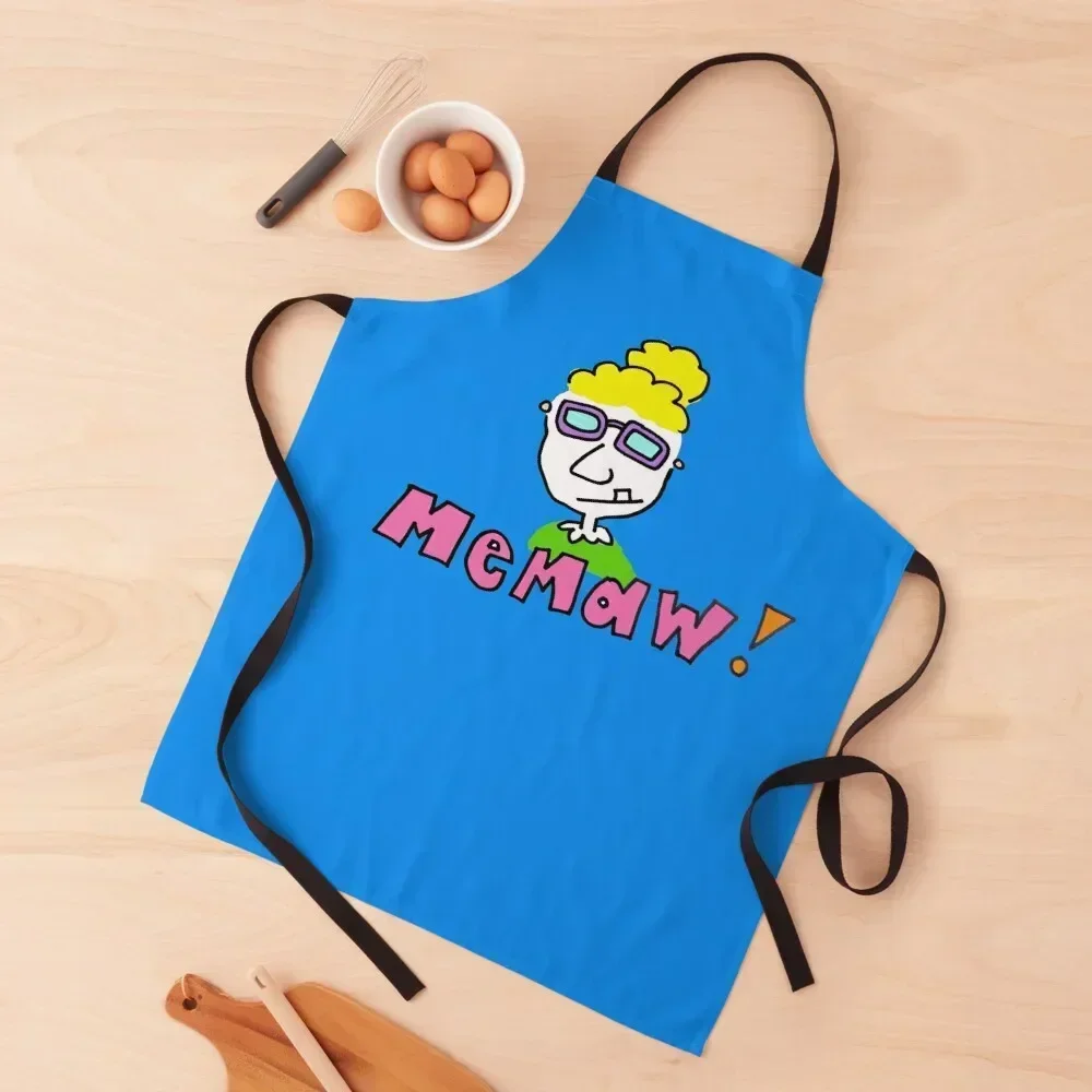 

Memaw! Apron Ladies Kitchens For Men Novelties Kitchen And Home Chef Uniform For Men Apron
