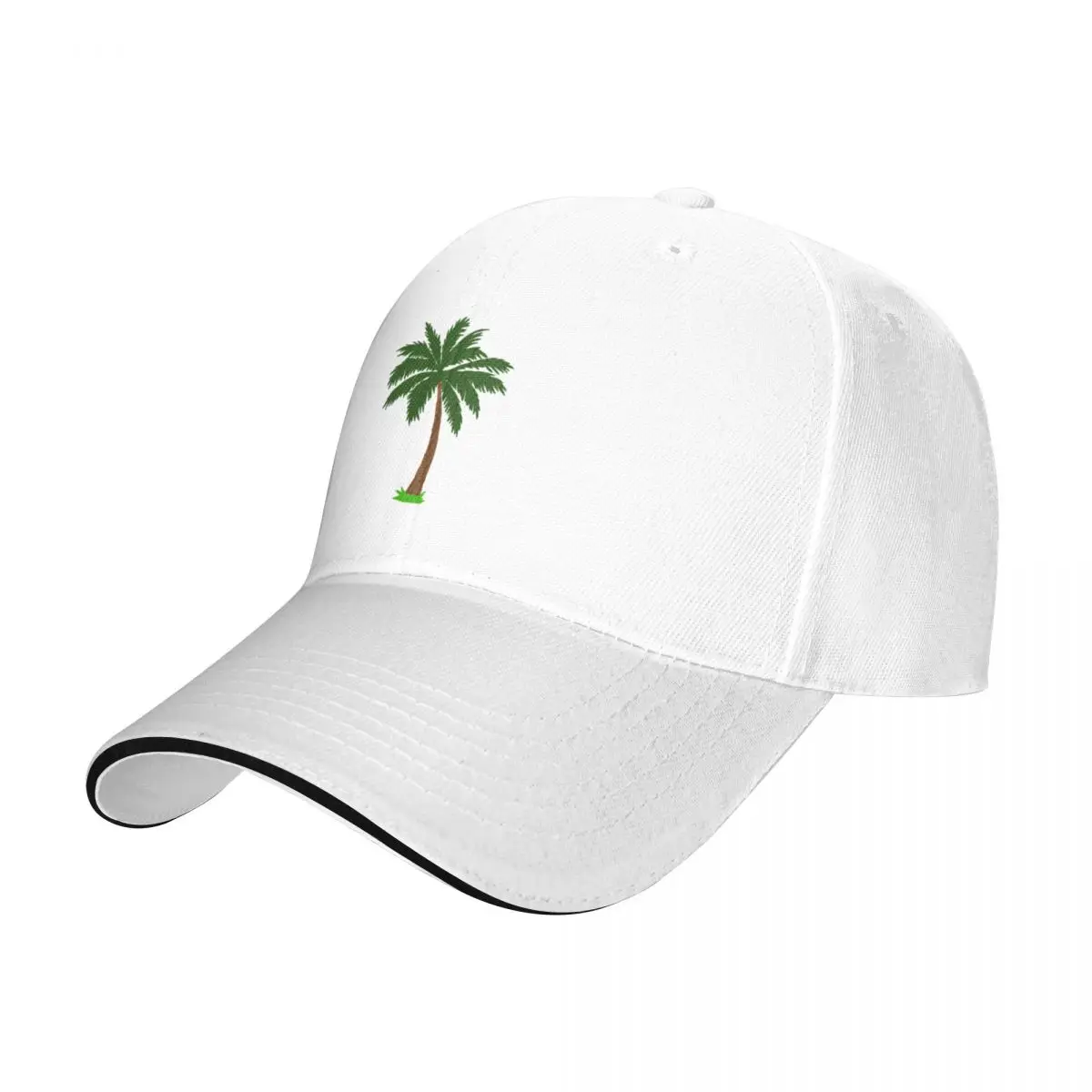 Summer palm tree Baseball Cap Snap Back Hat Streetwear Male Women's