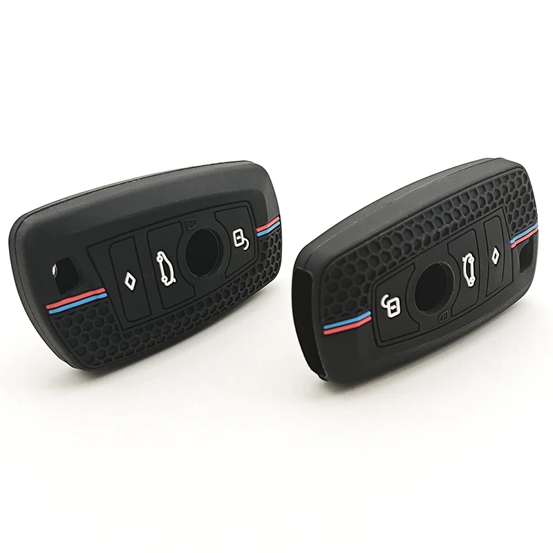 1pc Silicone Car Remote Key Case Cover For BMW 1 2 3 4 5 6 7 Series X1 X3 X4 X5 X6 F36 F25 F26 F30 F34 F10 F20 Z10 G30 F15 F16 view 6