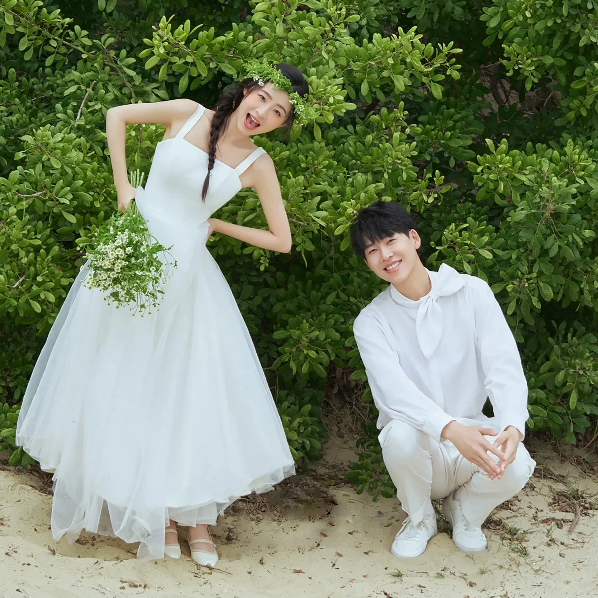 Vestidos de novia elegantes hasta el tobillo para mujer, vestido de novia de tul con corte en A, tirantes finos simples, vestidos de fiesta, vestido de noche