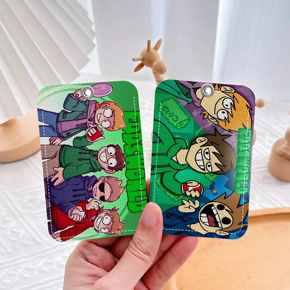 Animated Eddsworld Personalised Holder Suitable For Bank Card,Subway, Bus Card Wallet Card Case Badge Holder Keychain