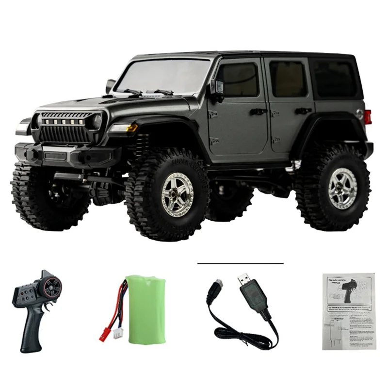 A63T-RC Model Auto Simulatie Jeep 1:18 RC Auto 2.4G Volledige Schaal Off-Road Crawler Klimmen Afstandsbediening auto Gift