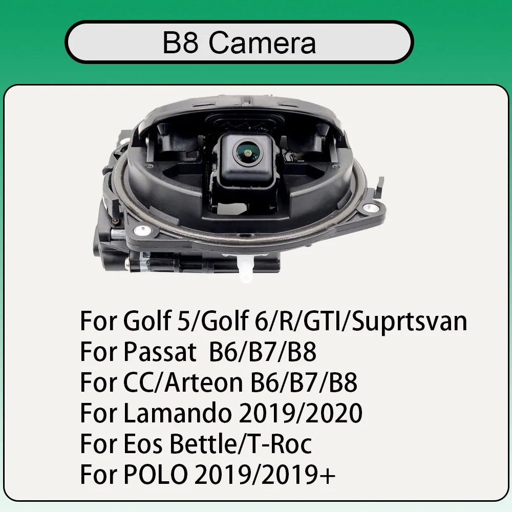 Ahd 1080P 170 ° Badge Flip Embleem Voertuig Back-Up Achteruitrijcamera Voor Vw Golf 5 6 7 8 Passat Cc B6 B7 B8 Mk5 Mk6 Mk7 Polo Bettle - afbeelding 1