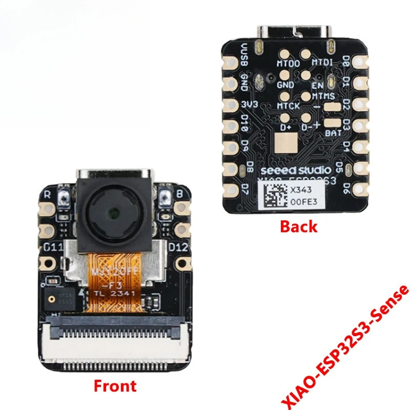 xiao-esp32s3-sense-supermini開発ボード（カメラ付き、arduino用）