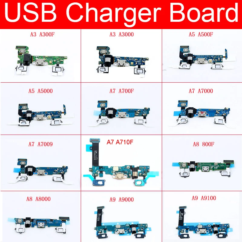 USB Power Charging Board For Samsung Galaxy A3 A5 A7 A8 A9 Pro 2015 2016 A700F A710F A7000 A7009 A800F A8000 A9000 A9100