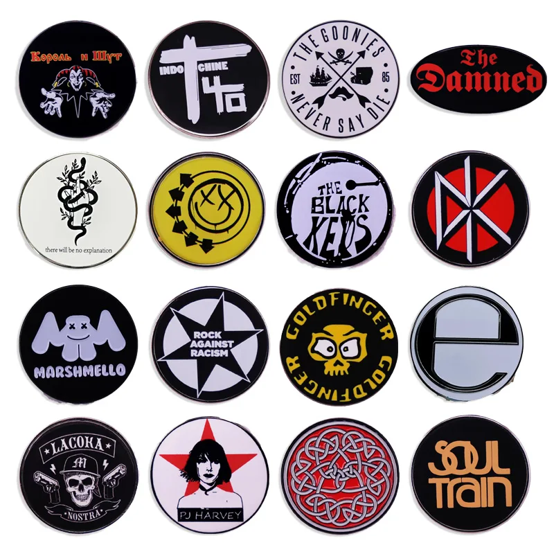 Pop Rock Band Pin F… - image